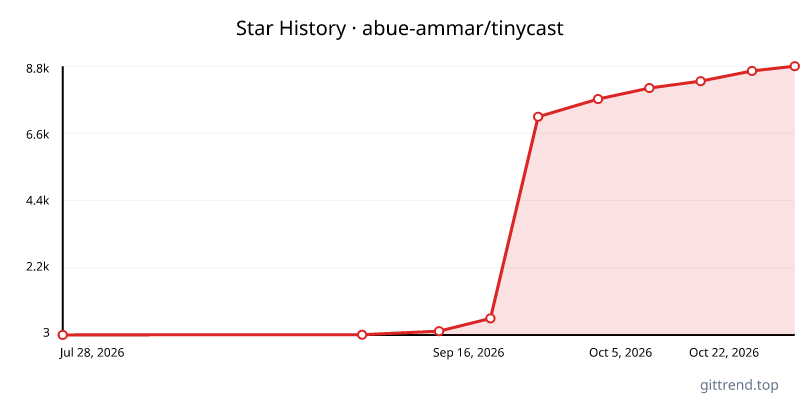 abue-ammar/tinycast star history
